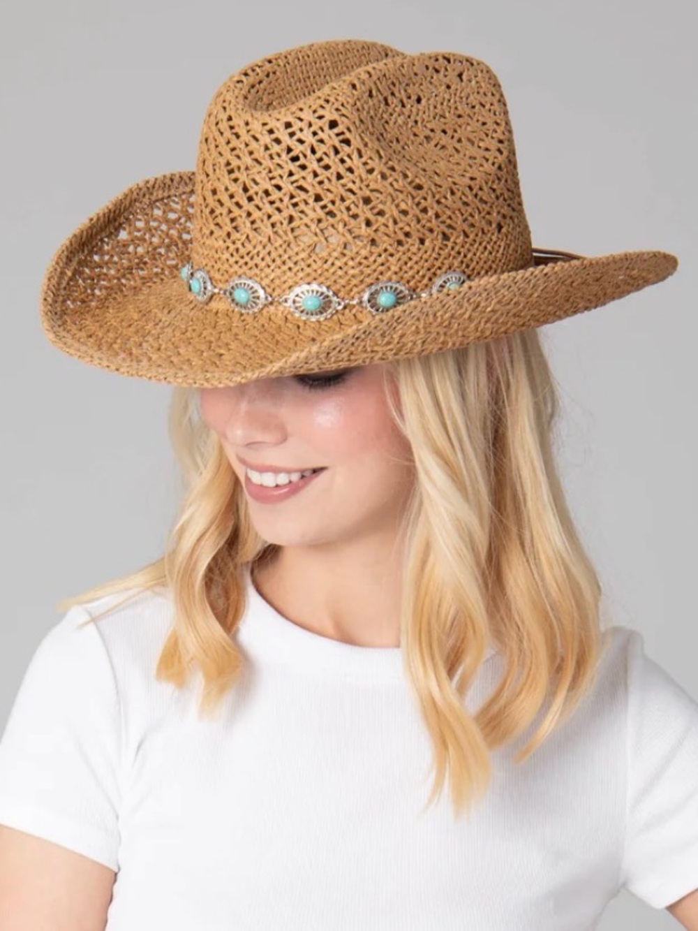 San Diego Hat Company Coastal Cattleman's Crease Cowboy OS